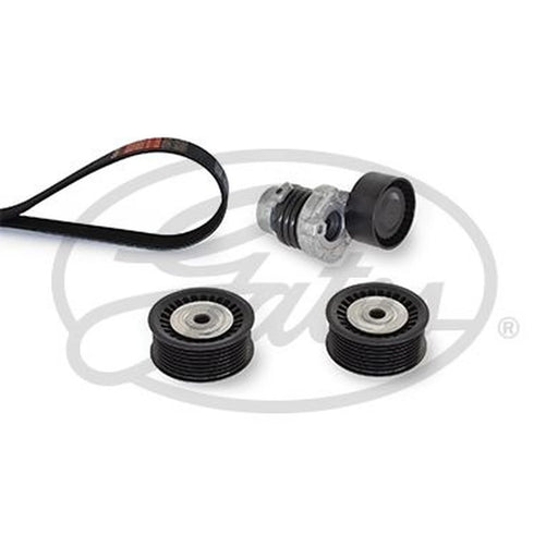 Gates V-Ribbed Belt Set fits Dacia Dokker 2012-2021 1.2