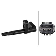 Hella ABS Wheel Speed Sensor Rear fits Lexus Gs 2005-2011
