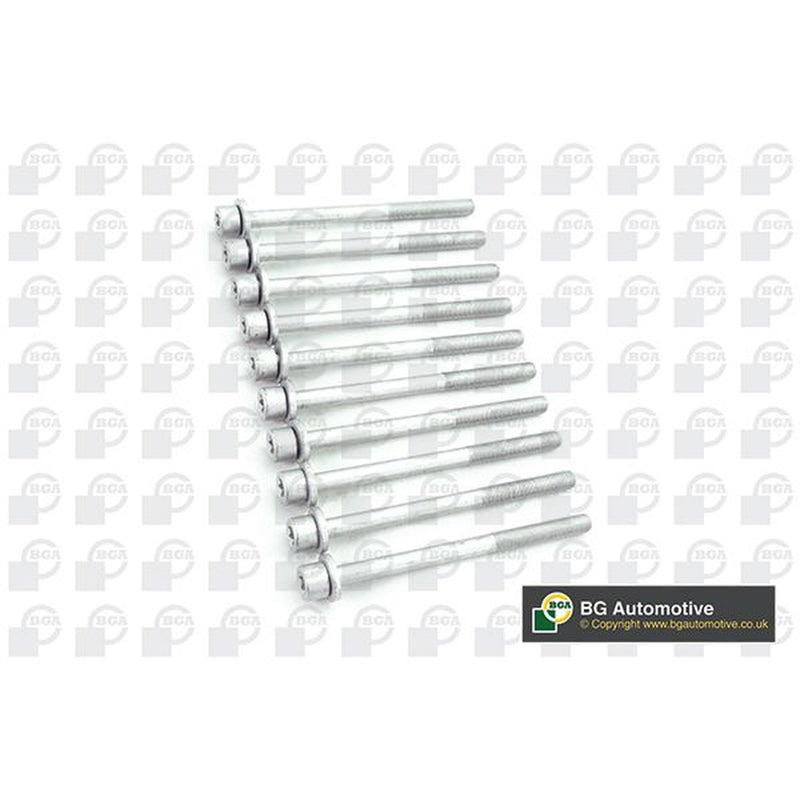 BGA Cylinder Head Bolt Set M11 fits Opel Ascona C 1982-1988 1.6