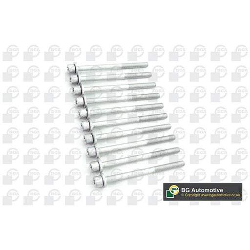 BGA Cylinder Head Bolt Set M11 fits Opel Ascona C 1982-1988 1.6