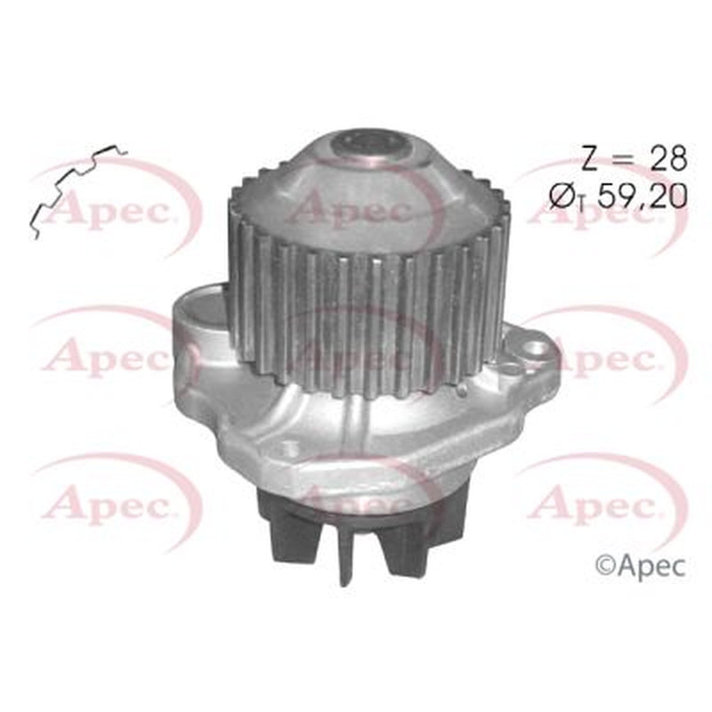 Apec Engine Cooling Water Pump fits Citroën C5 I 2001-2004 3.0