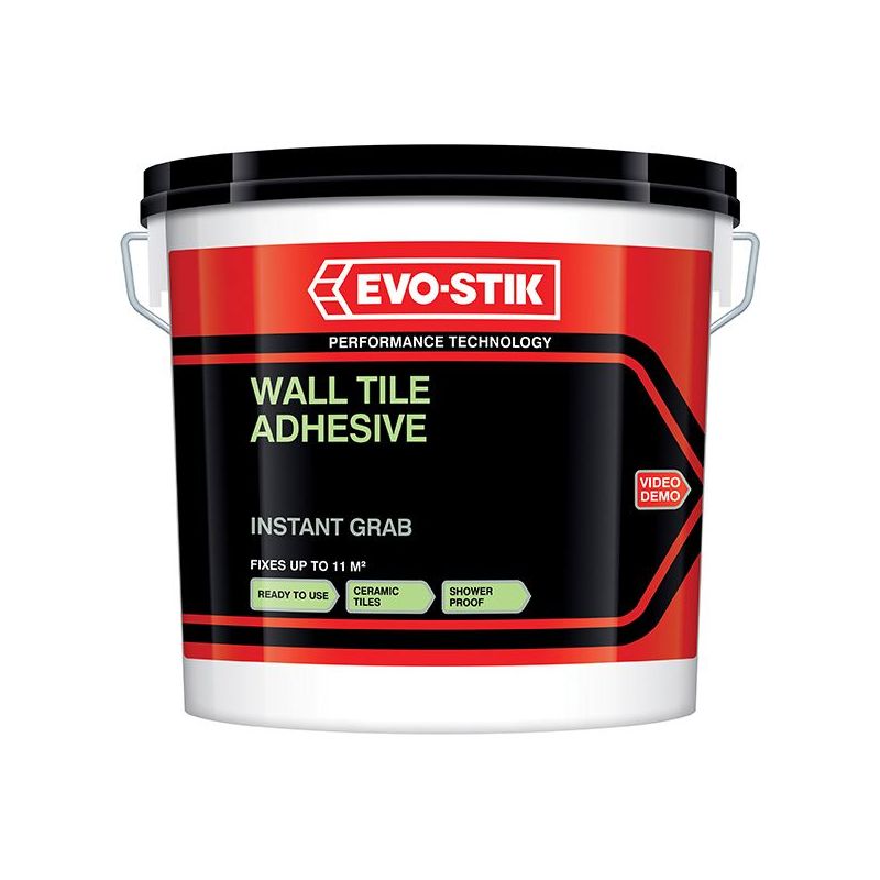 Evo-Stik Instant Grab Wall Tile Adhesive 2.5 litre EVO-STIK - Dynamic Drive