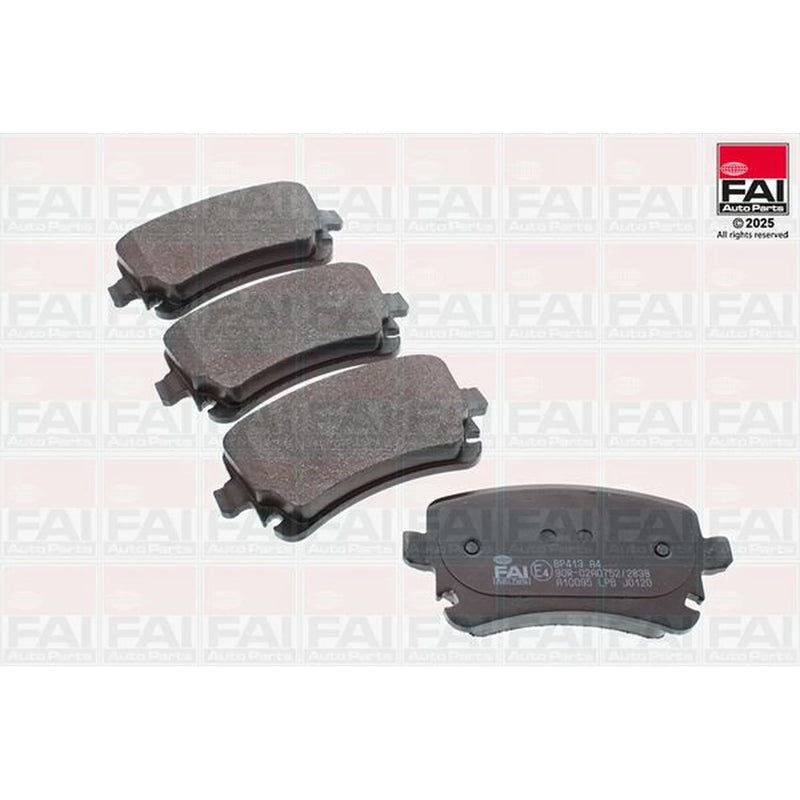 FAI Front & Rear Pads fits VW Transporter / Caravelle Bus 2011-2015 2.0