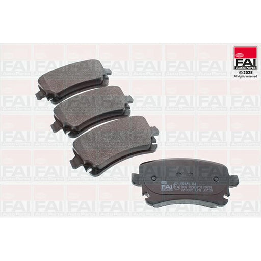 FAI Rear Brake Pad Set fits Audi A4 B6 2003-2005