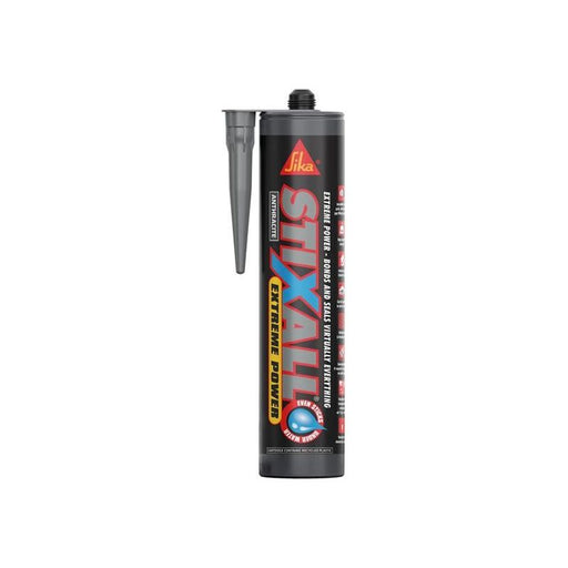 Everbuild Sika Stixall Extreme Power Cartridge Anthracite 290ml Everbuild Sika - Dynamic Drive