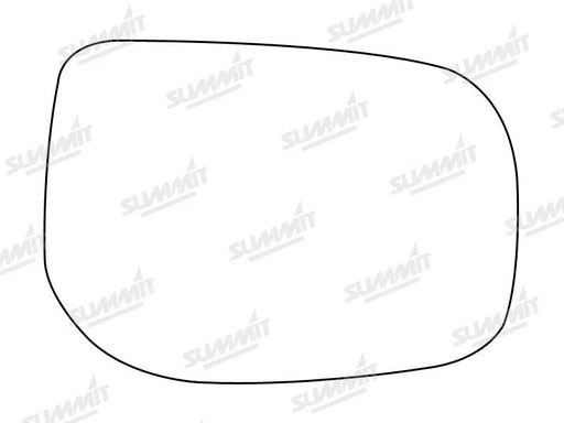 Summit Heated Base Plate With Standard Mirror Glass fits Toyota Camry RHS Summit - Bars 4 Cars