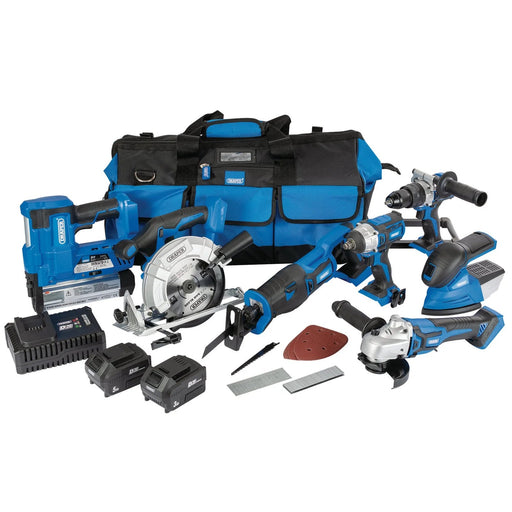 D20 20V Jumbo Kit,  7 x Power Tools,  2 x Batteries,  1 x Charger,  1 x Tool Bag - image 1