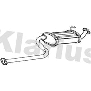 Klarius Box With Centre Pipe Centre fits Hyundai Amica / Atoz 1998-2008 1.0 1.1