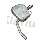 Klarius Box With Tail Pipe Right Rear fits Ford S-Max 2008-2012 2.2