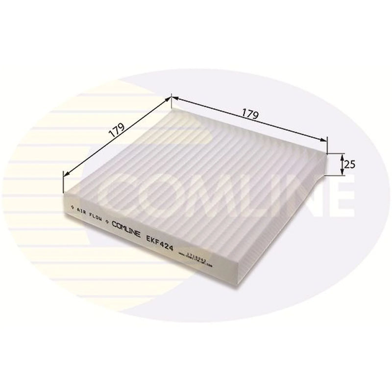Comline Cabin Air Filter (Pollen Filter) fits Ssangyong Tivoli 2015 on 1.6
