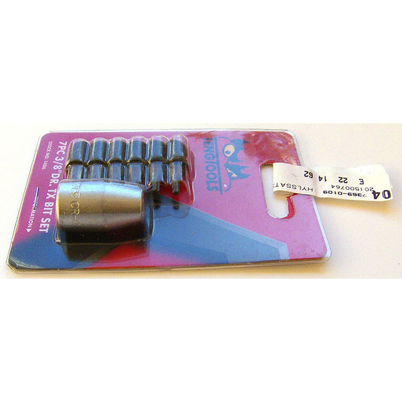 Teng Tools Bit Set With 3/8" Coupler TX 7 Pieces Teng Tools - Dynamic Drive