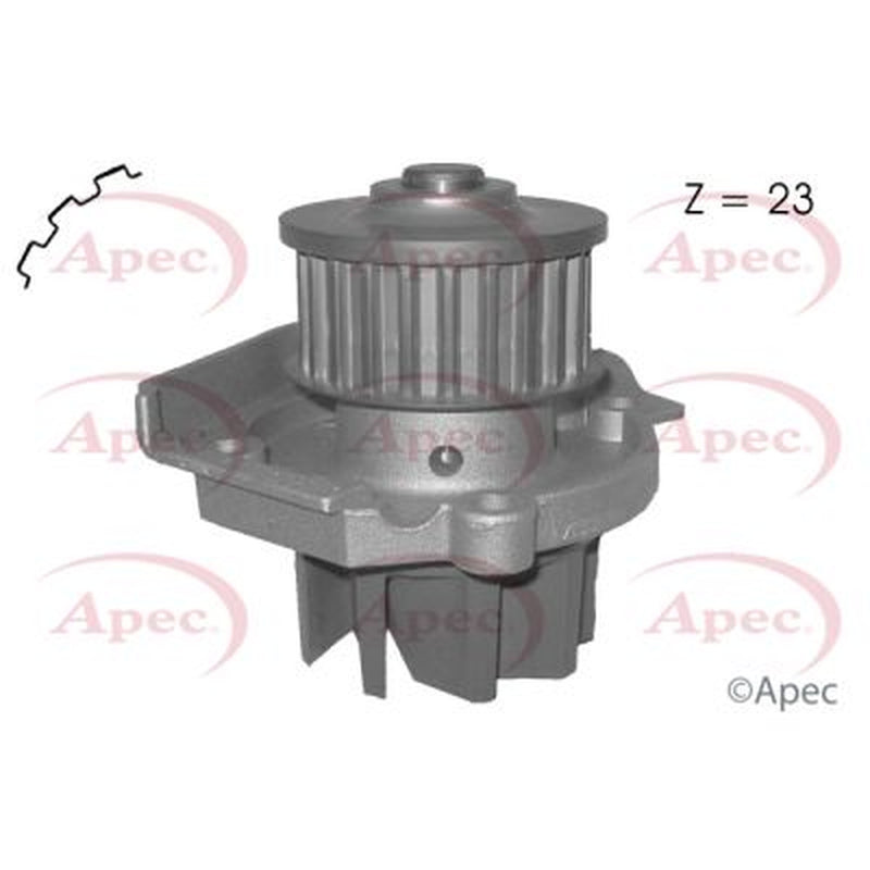 Apec Engine Cooling Water Pump fits Abarth 124 Spider 2016 on 1.4