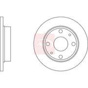 Apec 2 x Solid Front Brake Discs DSK2047-x2