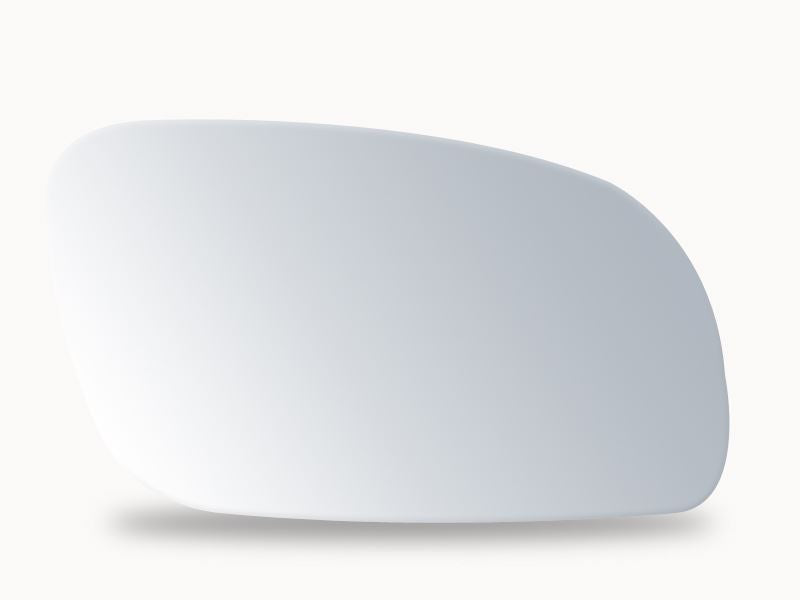 Summit Stick-On Standard Mirror Glass fits VW Touran 03 on RHS Summit - Bars 4 Cars