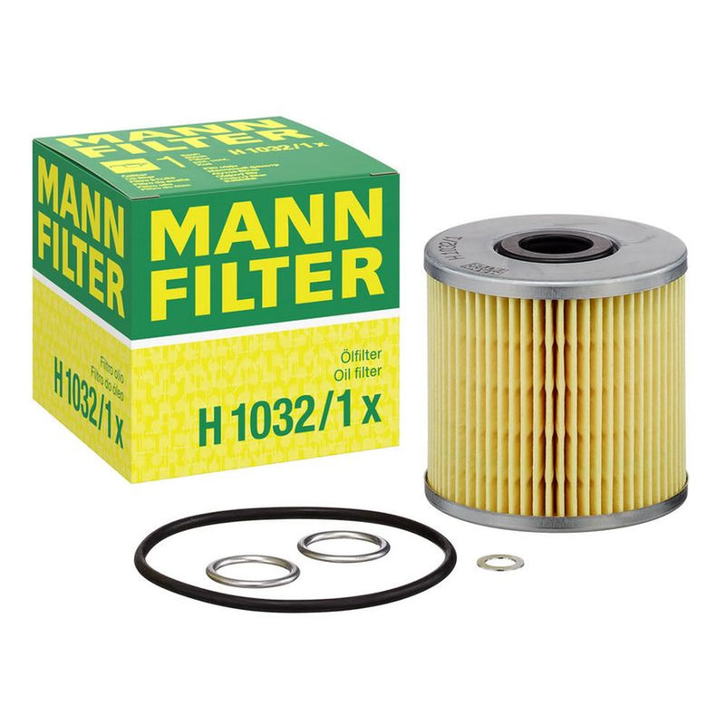 MANN-FILTER Service Kit with Air & Oil Filters fits Audi A8 D2 1994-1999 3.7 4.2