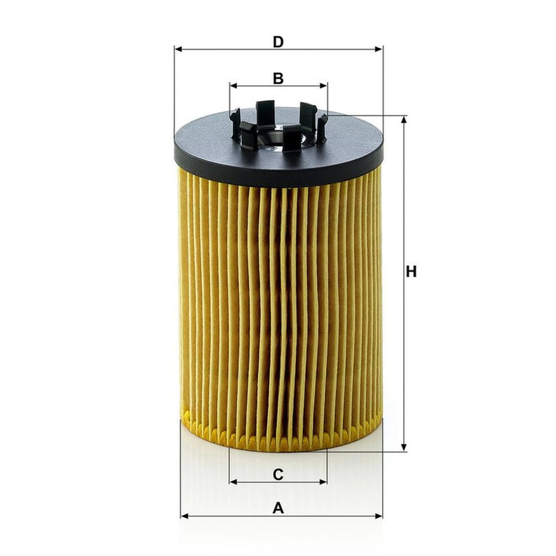 MANN-FILTER Service Kit with Air & Oil Filters fits BMW 7 2001-2005