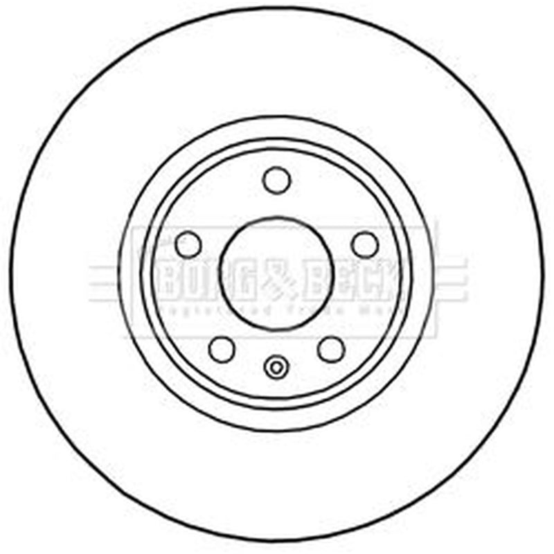Borg & Beck Front & Rear Brake Discs & Pads fits Audi A7 2015-2018 1.8