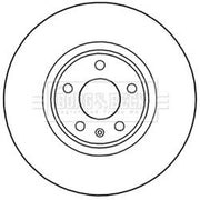 Borg & Beck Front & Rear Brake Discs & Pads fits Audi Q5 2009-2017 2.0