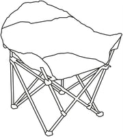 Quest Autograph Cleveland Camping Chair (Black Edition) Quest - Dynamic Drive