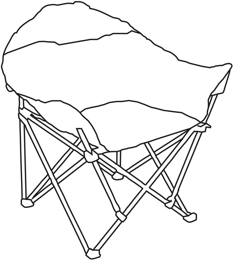 Quest Autograph Cleveland Camping Chair (Black Edition) Quest - Dynamic Drive