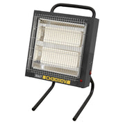 Sealey Ceramic Heater 1.2/2.4kW 110V CH30110V Sealey - Dynamic Drive