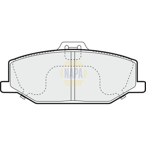 NAPA Front Brake Pad Set NBP1704