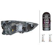 Hella Headlight Headlamp D3S (Gas Discharge Lamp) Left fits Audi A1 2010-2018