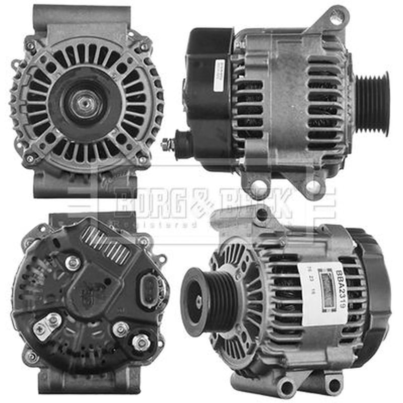 Borg & Beck Car Alternator 12V fits Mini Mini 2001-2008