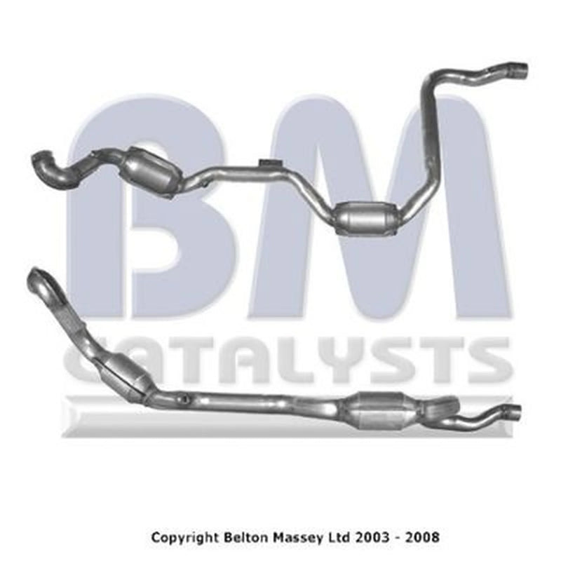 BM Catalysts Petrol Cat fits Mercedes-Benz M-Class 2000-2005 163.174