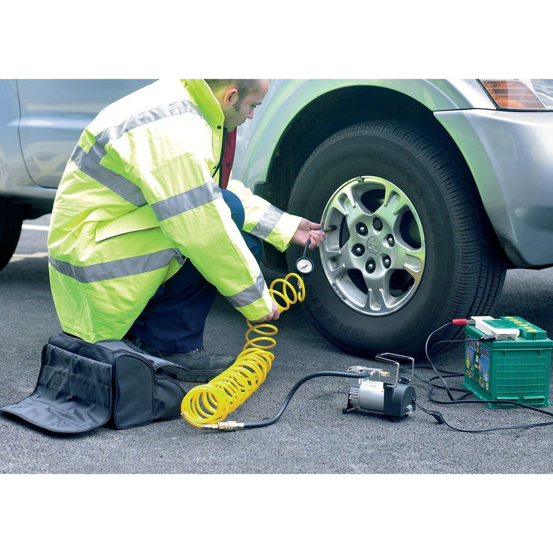 Ring RAC900 Heavy Duty Tyre Inflator, Air Compressor with 7m extendable airline Ring Automotive - Dynamic Drive
