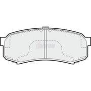Fahren Rear Brake Pad Set FBP3386