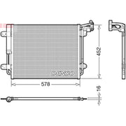 Denso Air Conditioning Condenser DCN32067