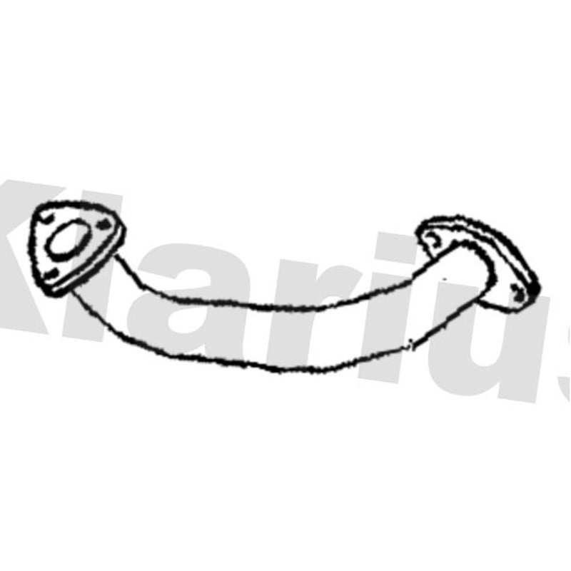 Klarius Exhaust Pipe OD fits Honda Cr-V III 2007-2012 2.2