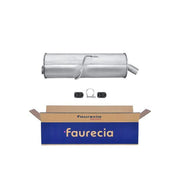 Hella End Silencer Rear fits Peugeot 206 2007 on 1.4