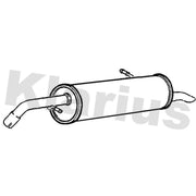 Klarius Box With Tail Pipe Rear fits Citroën C3 Picasso 2009-2015 1.6