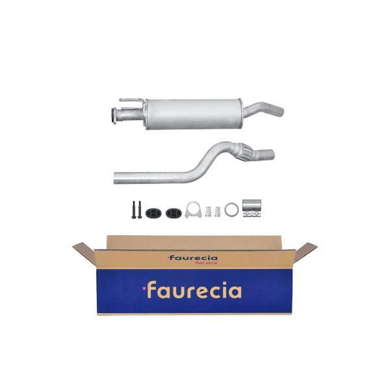 Hella Middle Silencer fits Opel Astra F 1994-1998 1.4 1.6