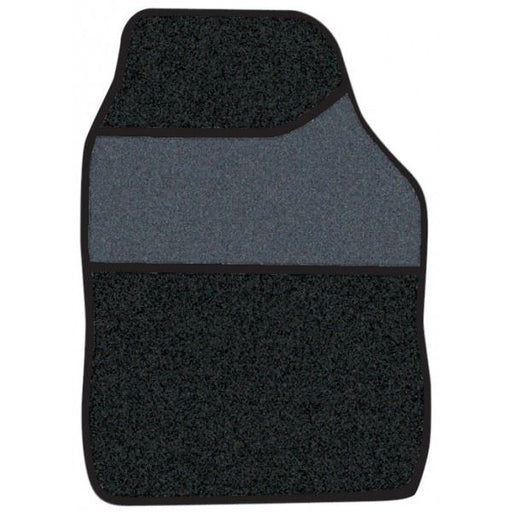 Streetwize Standard Universal Mat Set - Velour - Black/Black Binding - 4 Piece Streetwize  - Dynamic Drive