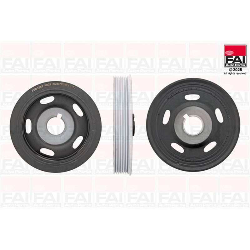 FAI Crank Shaft Belt Pulley fits Citroën Berlingo 2019 on 1.6