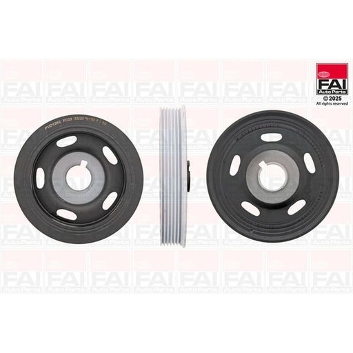 FAI Crank Shaft Belt Pulley fits Citroën Berlingo 2019 on 1.6