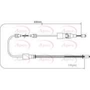Apec Handbrake Cable Right Rear CAB1531
