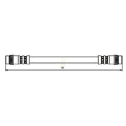 NAPA Brake Hydraulic Hose Line Rear NBH1394