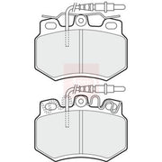 Apec Front Brake Pad Set fits Citroën C15 1987-2000 1.8