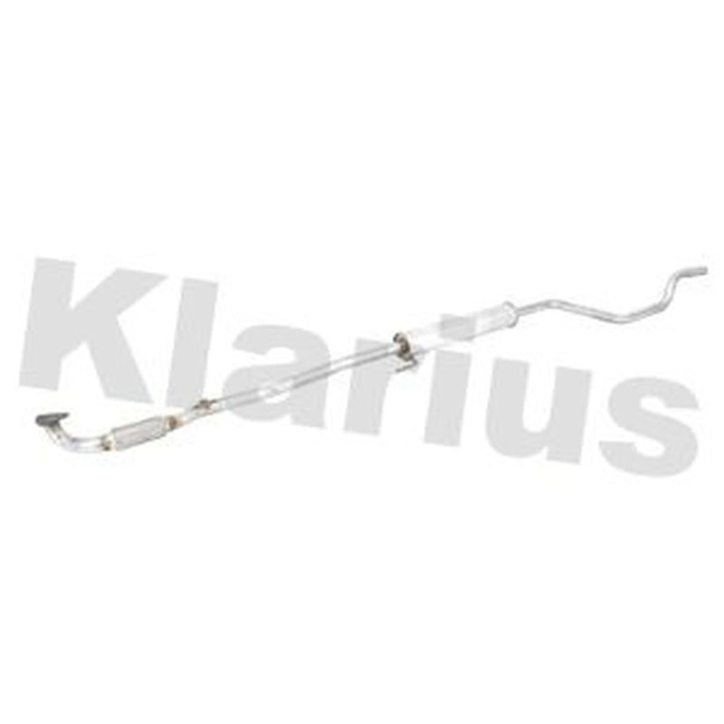 Klarius Box With Centre Pipe Centre fits Opel Meriva A 2006-2010 1.6