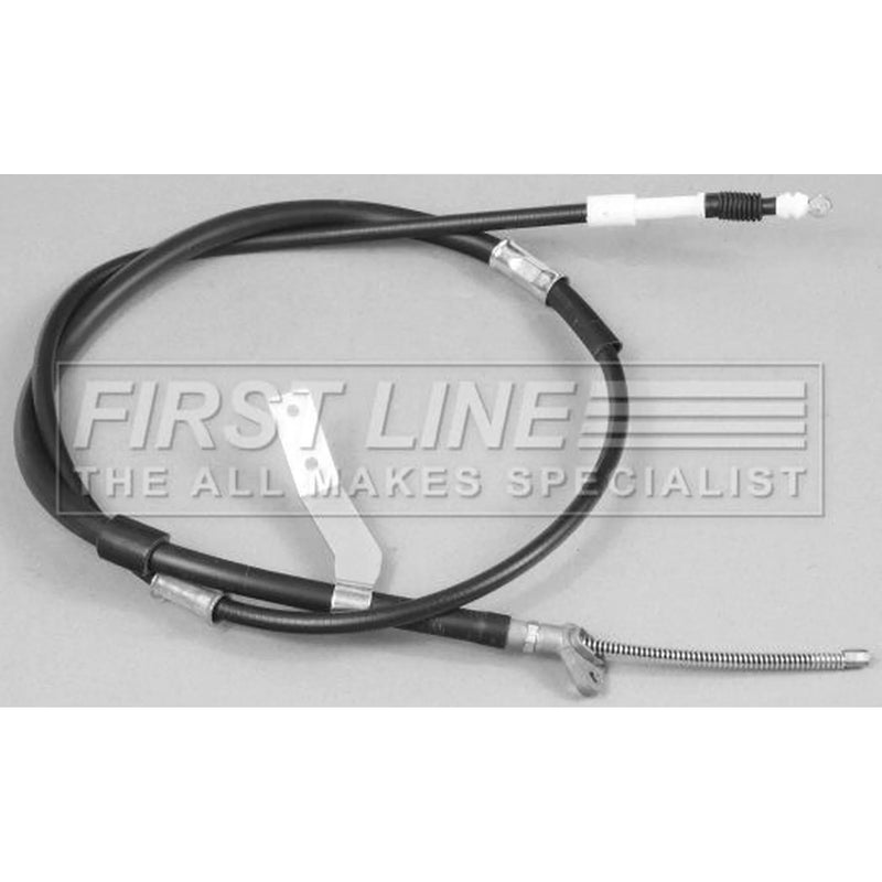 First Line Handbrake Cable Left Rear fits Toyota Celica 1999-2005 1.8