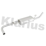 Klarius Box With Tail Pipe Rear fits Nissan Navara NP300 2005-2007 2.5