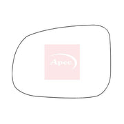 Apec Exterior Wing Mirror Glass Left fits Volvo S60 II 2010-2018