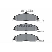 Textar Front Brake Pad Set 2419401