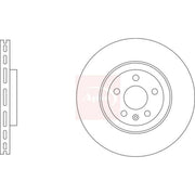 Apec 2 x Vented Brake Discs