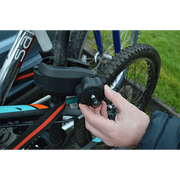 M-Way Towball Mounted Car Rear Tow Bar Cycle Holder 2 Bike Carriers w Electrics Maypole  - Dynamic Drive