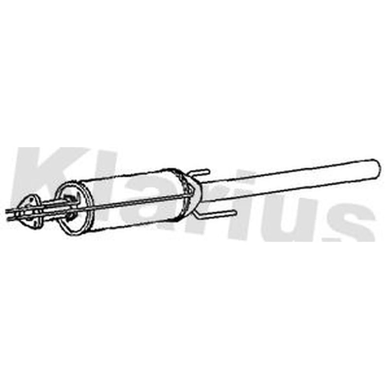 Klarius Diesel Particulate Filter T/A fits Saab 9-5 2006-2009 1.9
